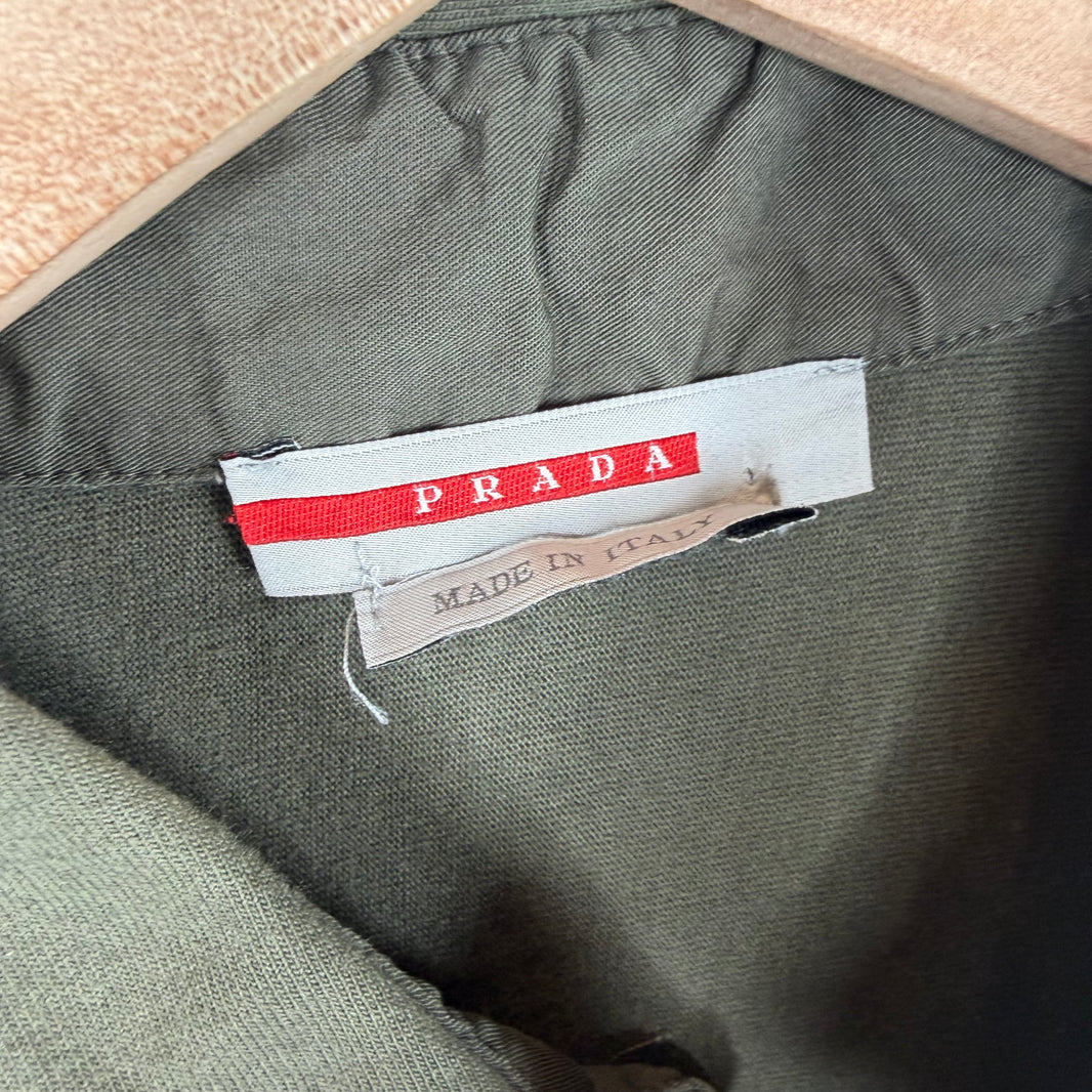 Prada Quarter Button L/S T-Shirt