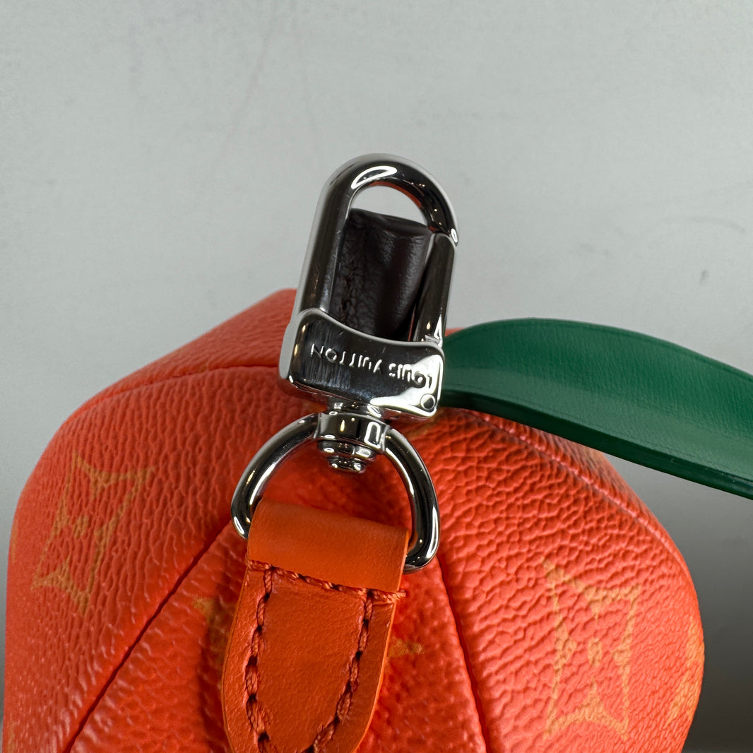 Louis Vuitton Orange Pouch Keychain