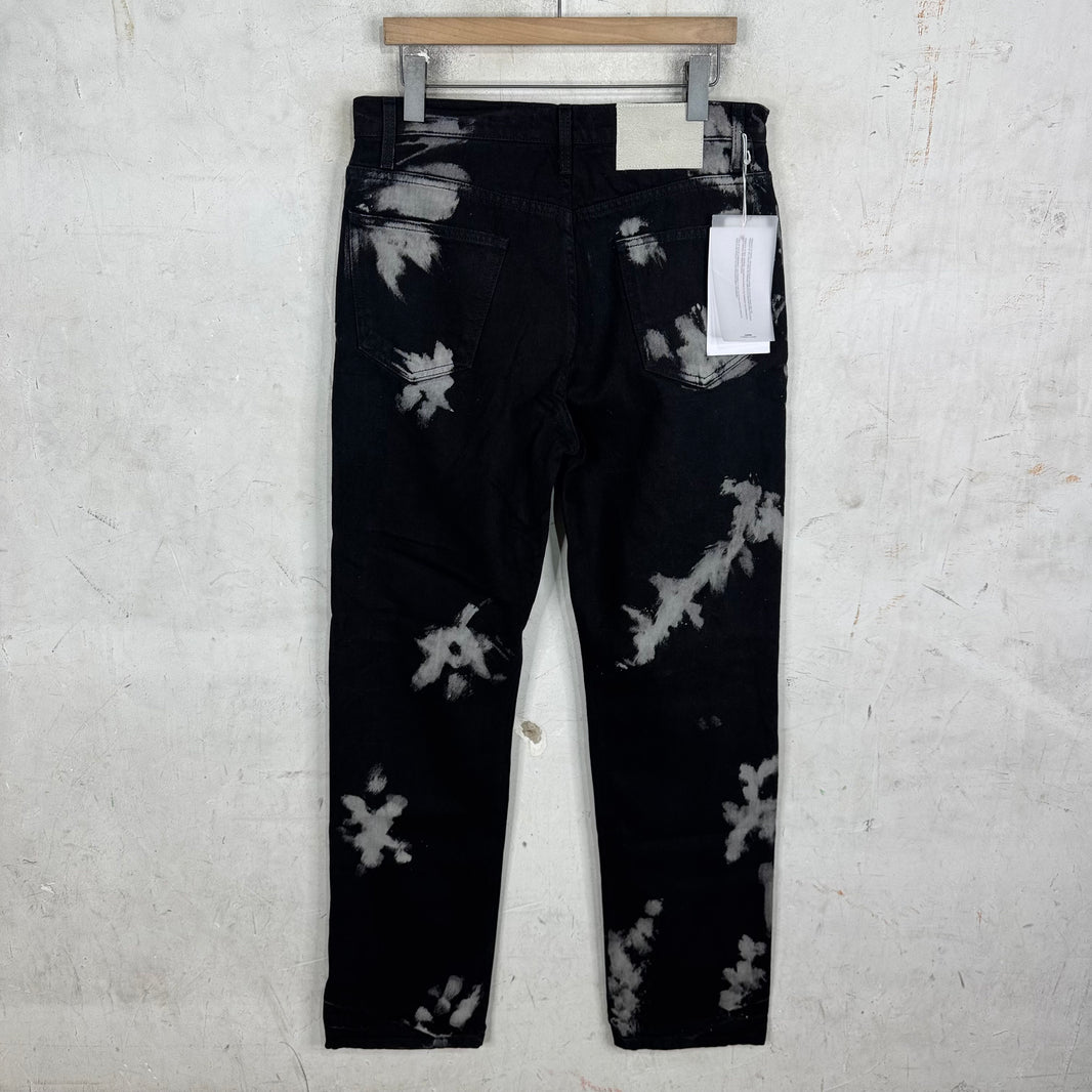 Alexander Digenova Black Bleached Jeans