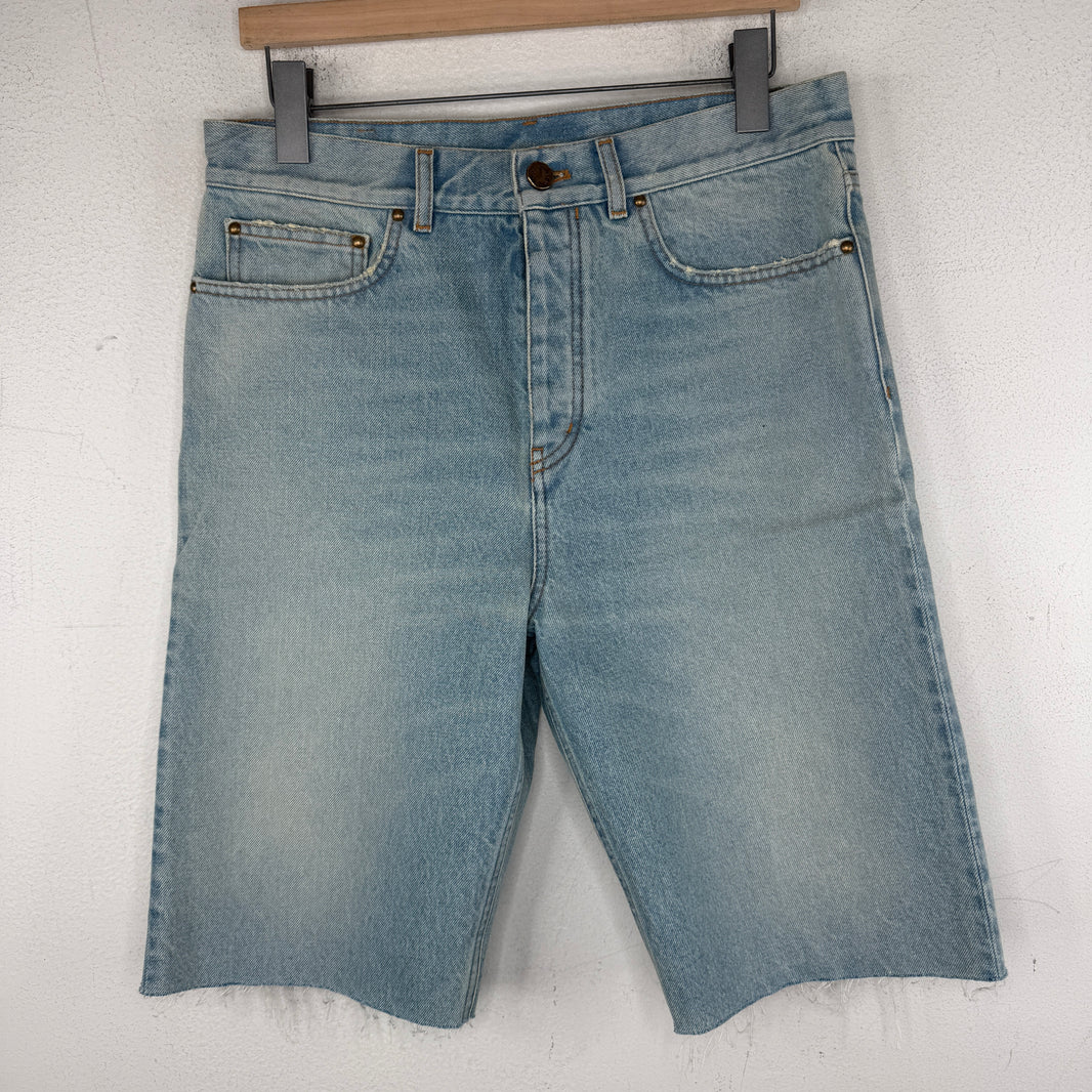 Louis Vuitton Sample Cut-Off Jean Shorts