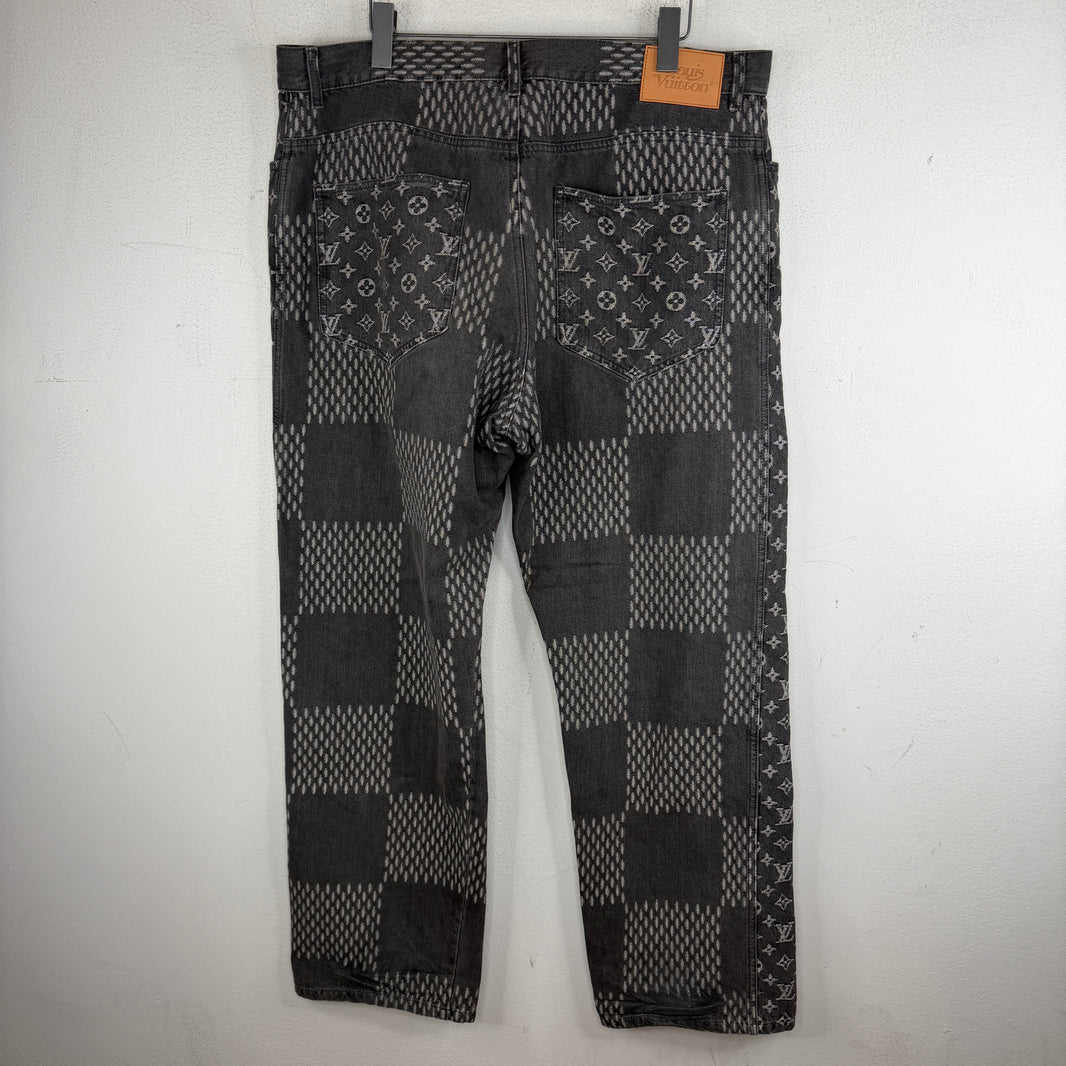Louis Vuitton Nigo Damier Wave Jeans