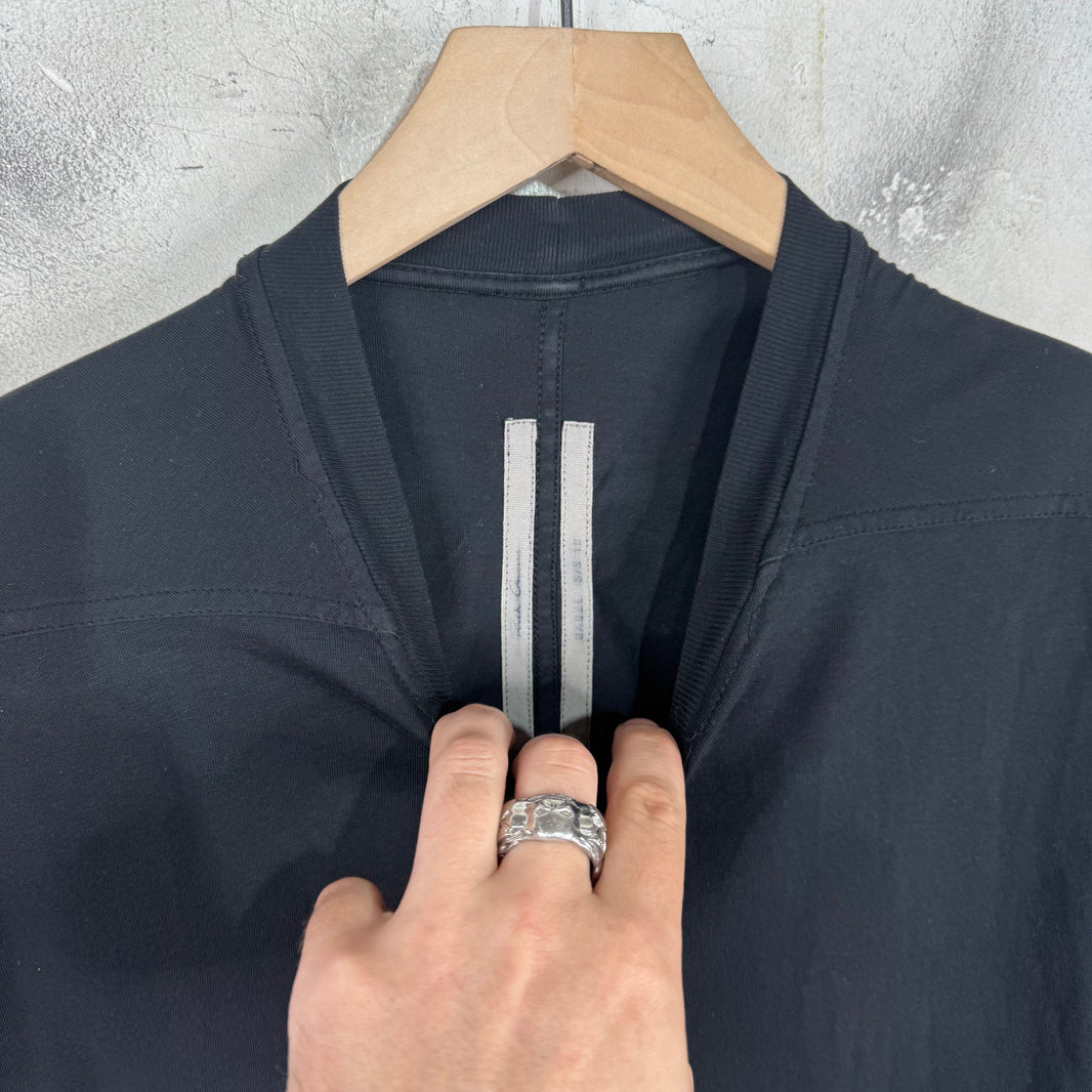 Rick Owens Black Long Tank Top