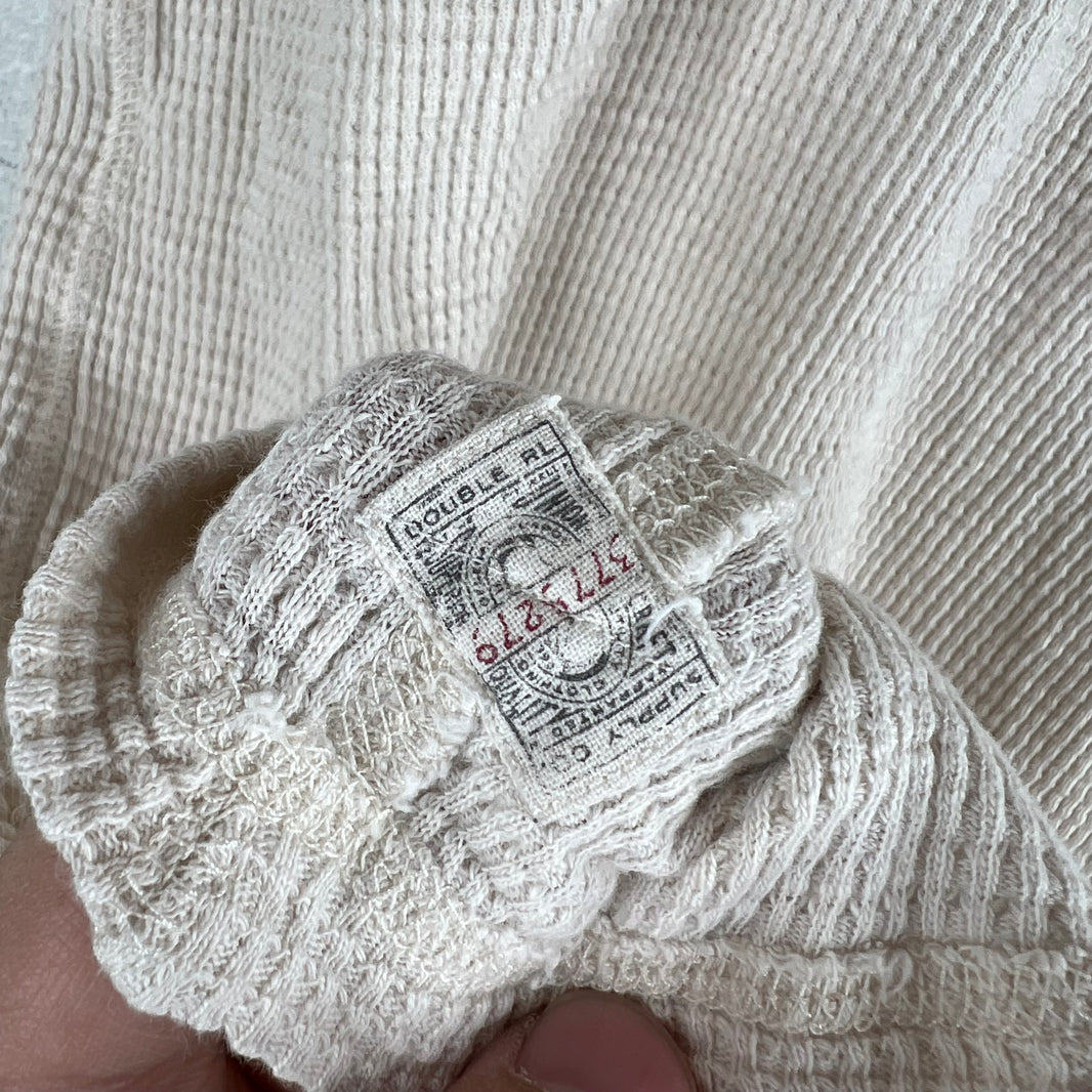 RRL S/S Henley Thermal Shirt