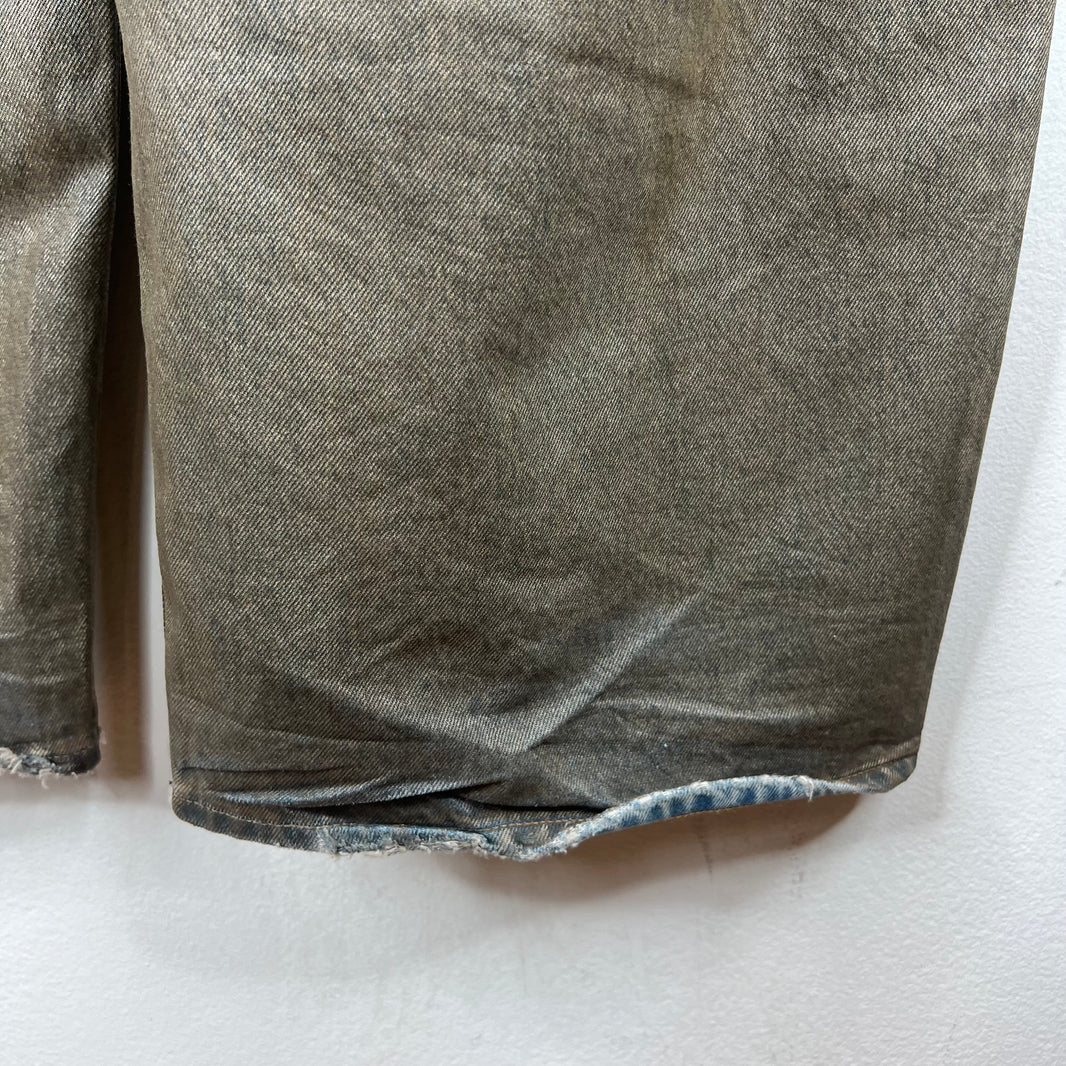 Acne Studios Baggy Waxed Jeans