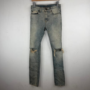 Saint Laurent Selvedge D10 Distressed Jeans
