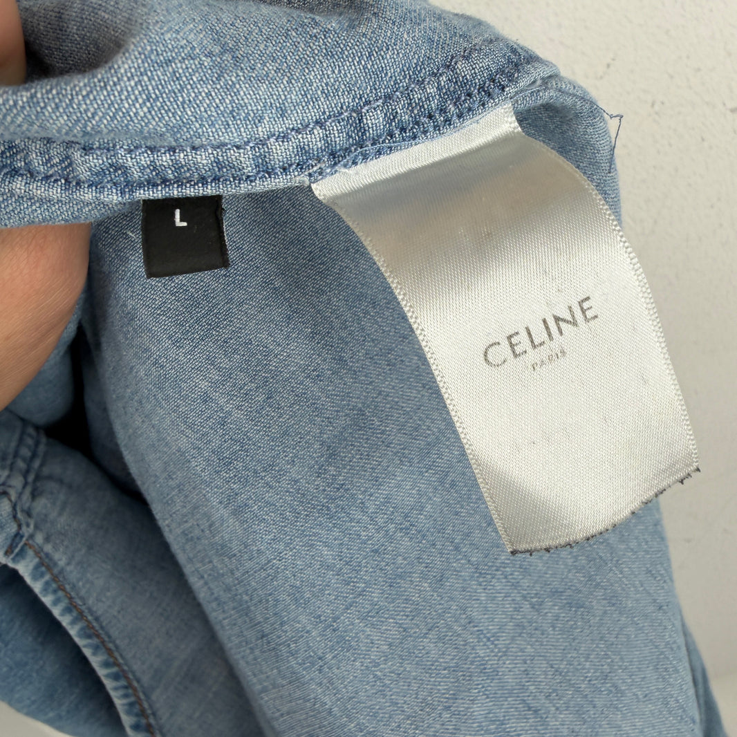 Celine Denim Western Shirt