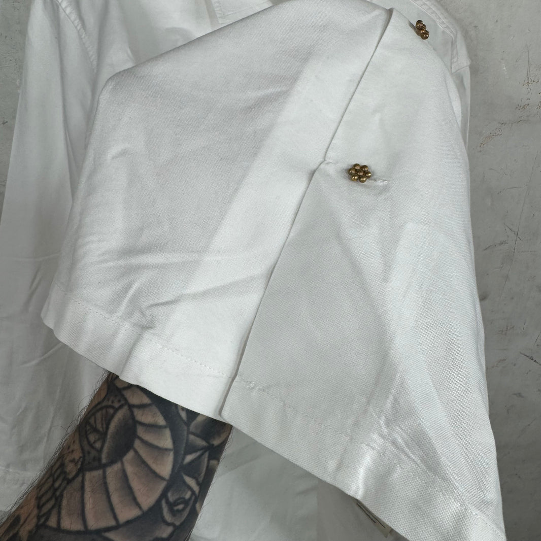 Bode Prounis  Buttoned Canvas Shirt