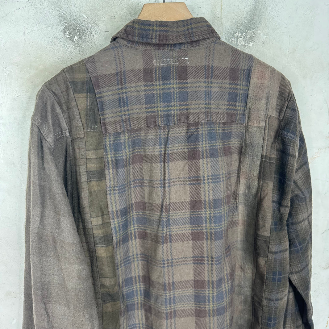 Needles Brown Rebuilt Flannel