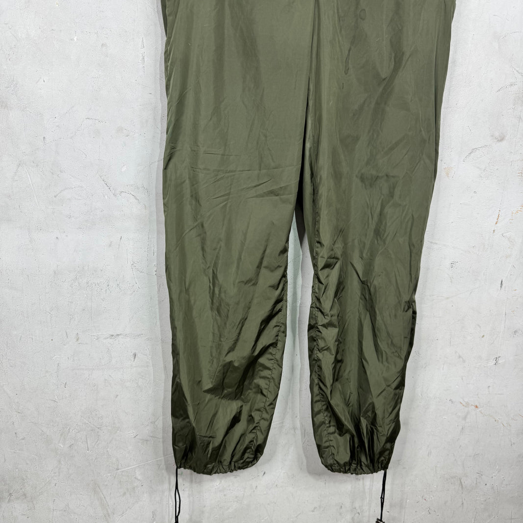 Prada Green Windbreaker Pants