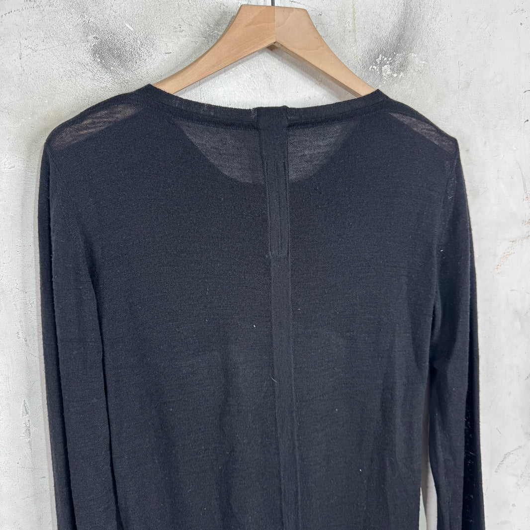 Rick Owens Naska Light Wool Sweater