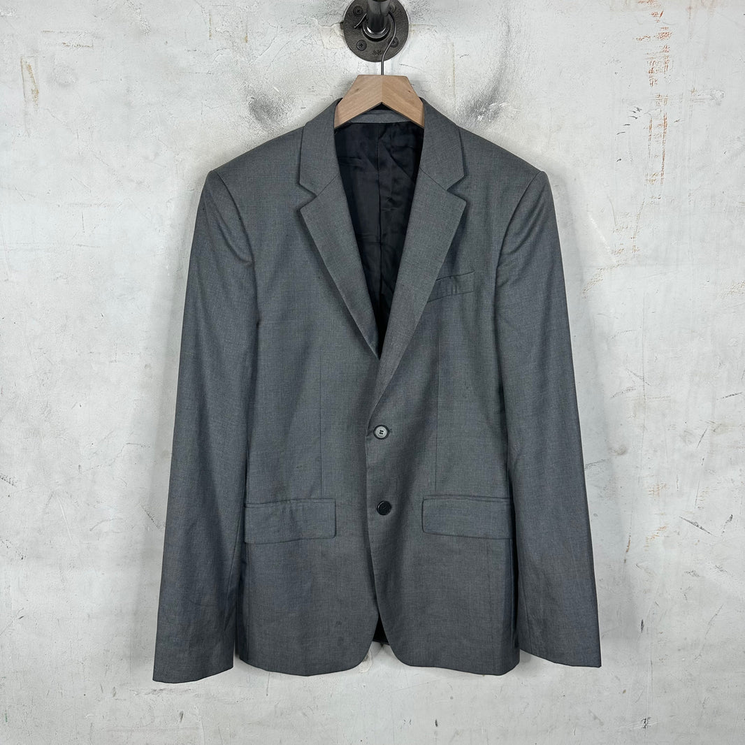 Givenchy Gray Wool Suit Set