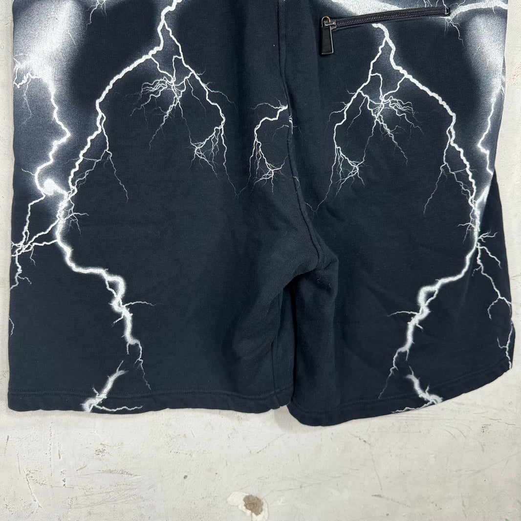 Marcelo Burlon Lightning Sweatshorts