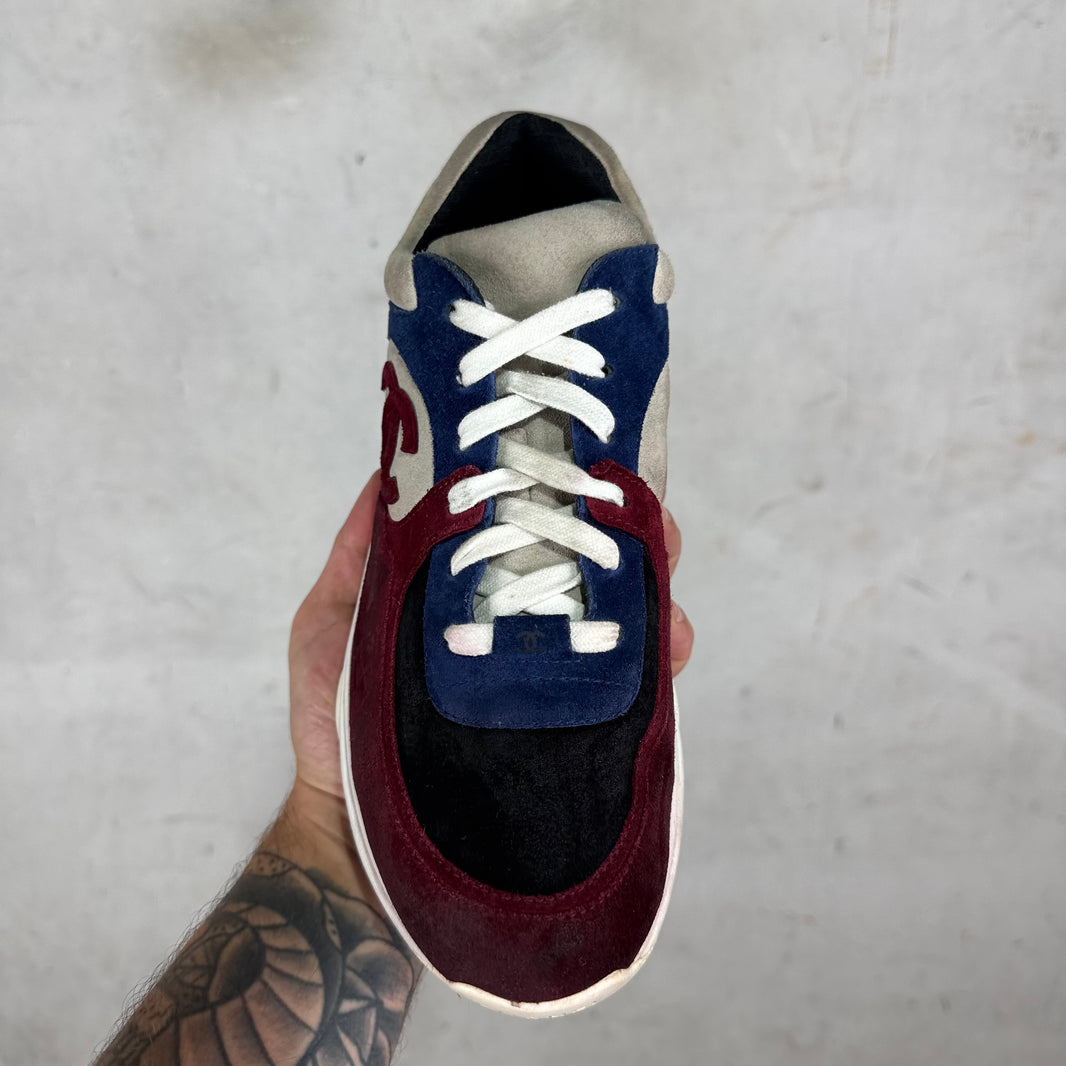 Chanel Multicolor Suede Runners