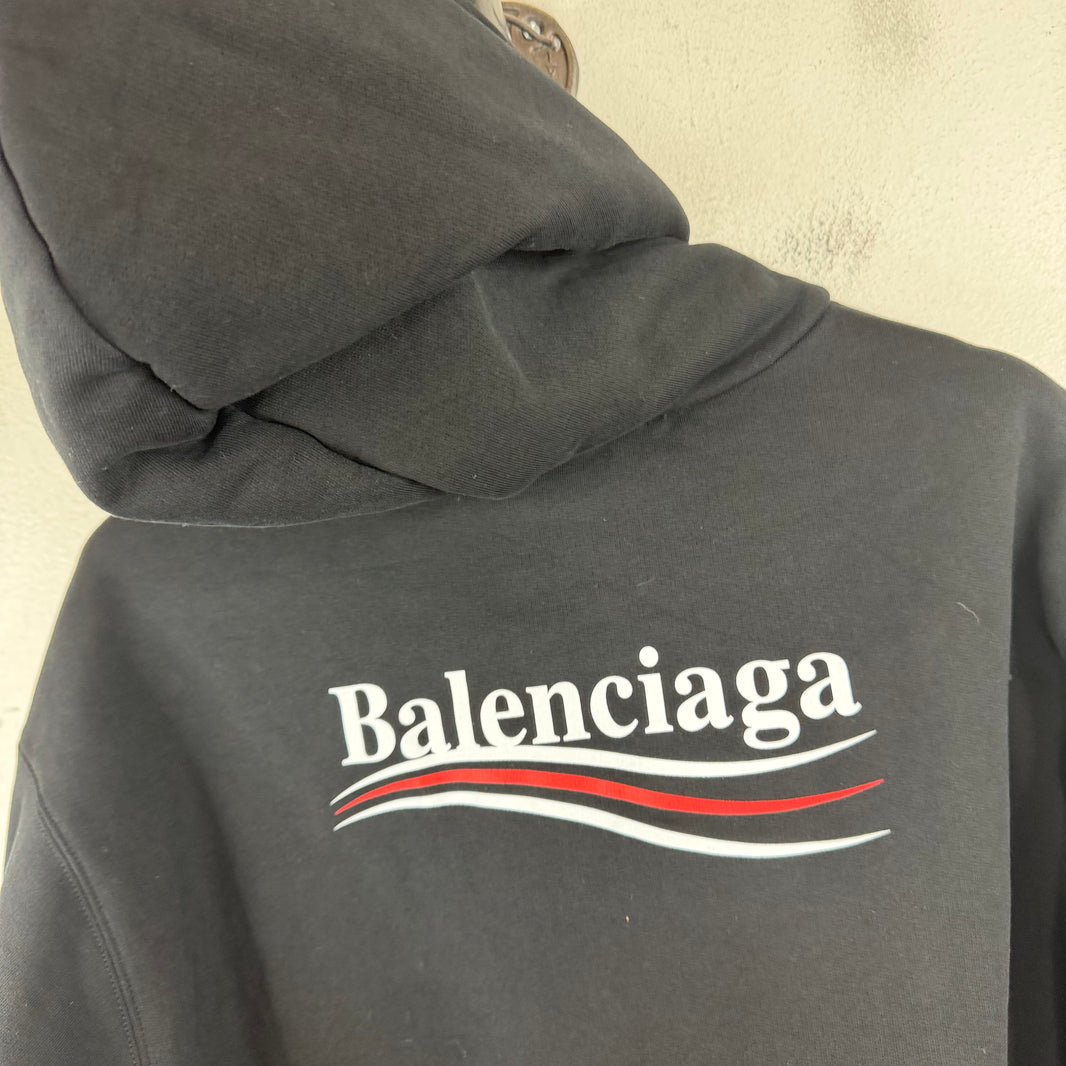 Balenciaga Black Campaign Hoodie