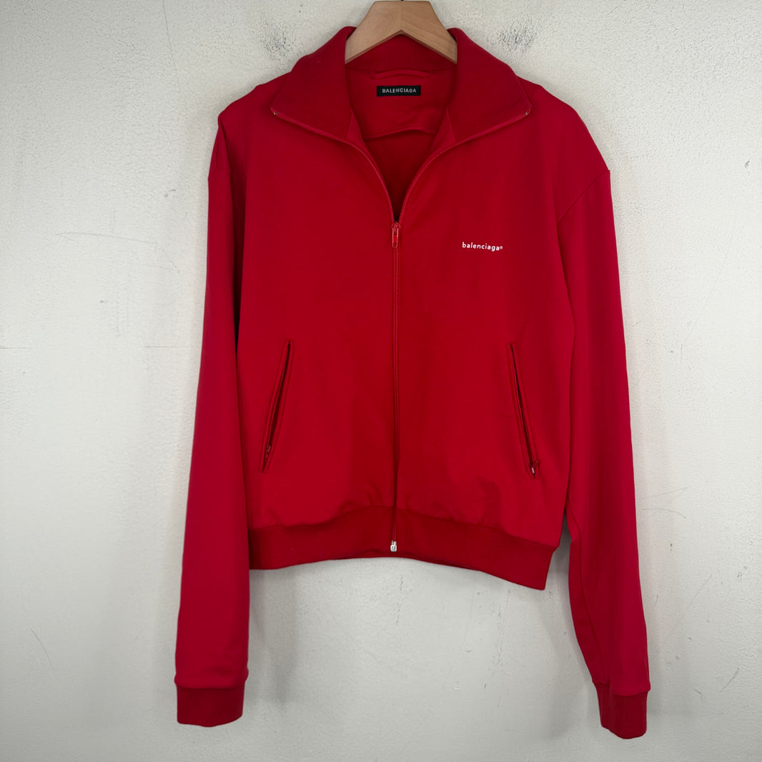 Balenciaga Red Copyright Track Jacket