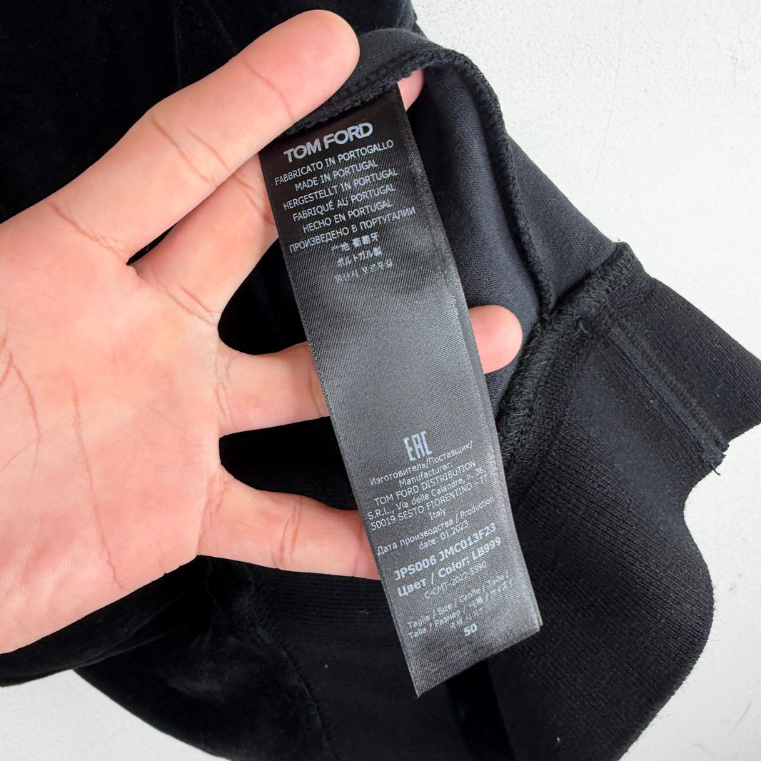 Tom Ford Velvet Polo Shirt