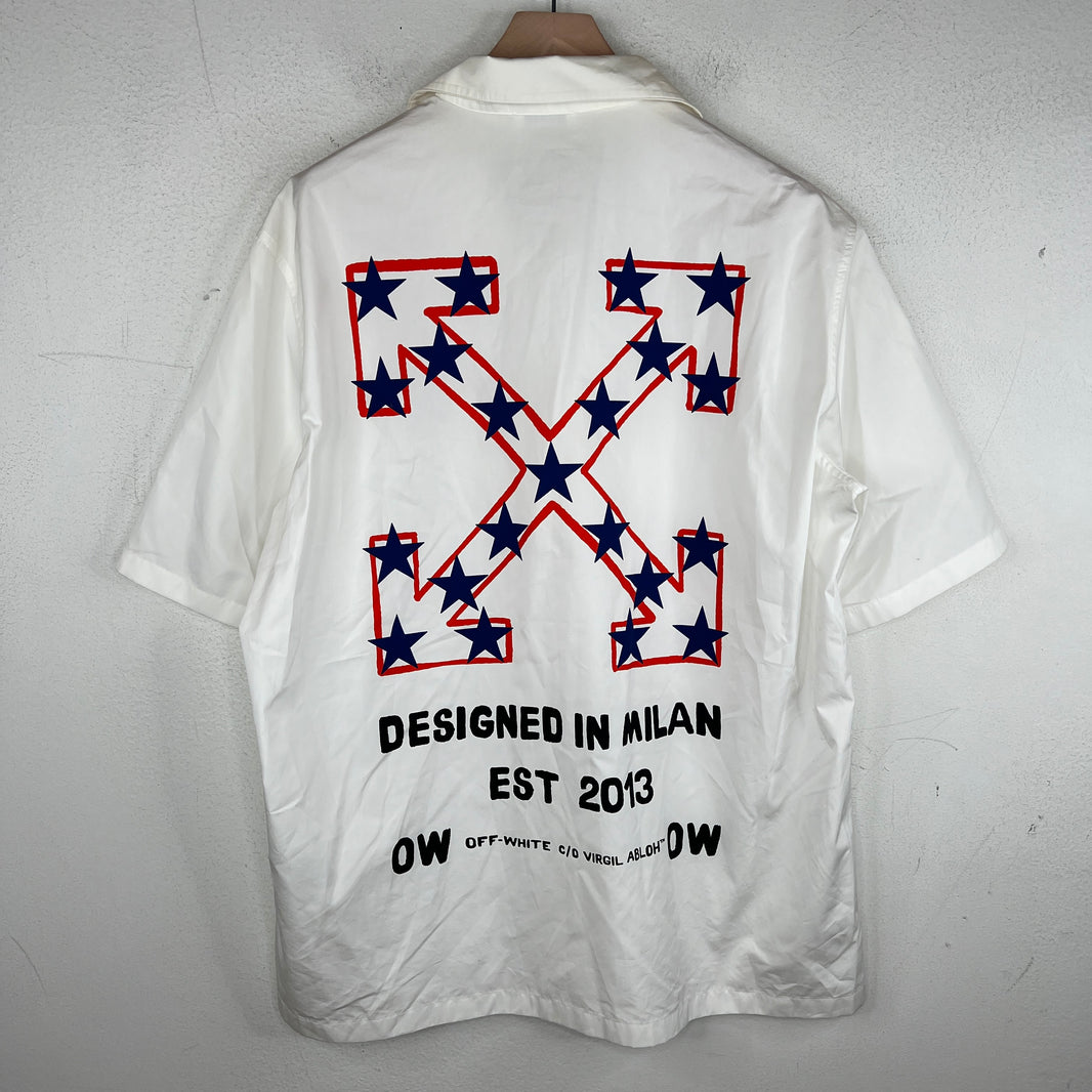 Off White Milan Button Up Shirt