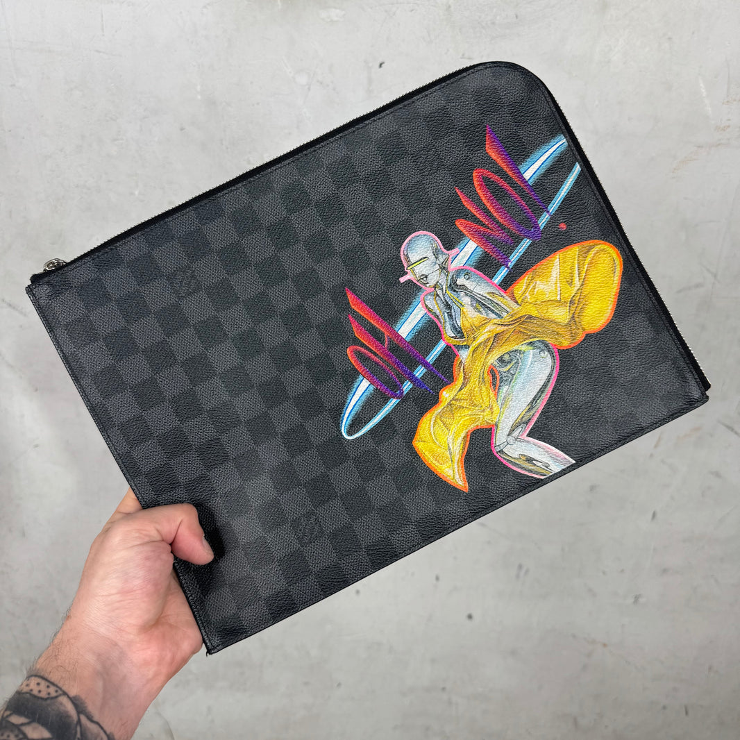Louis Vuitton Damier Sorayama Laptop Pouch