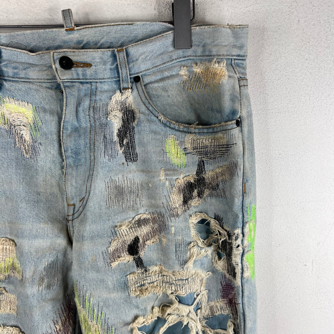 Endless Denim OG Embroidered Boro Jeans