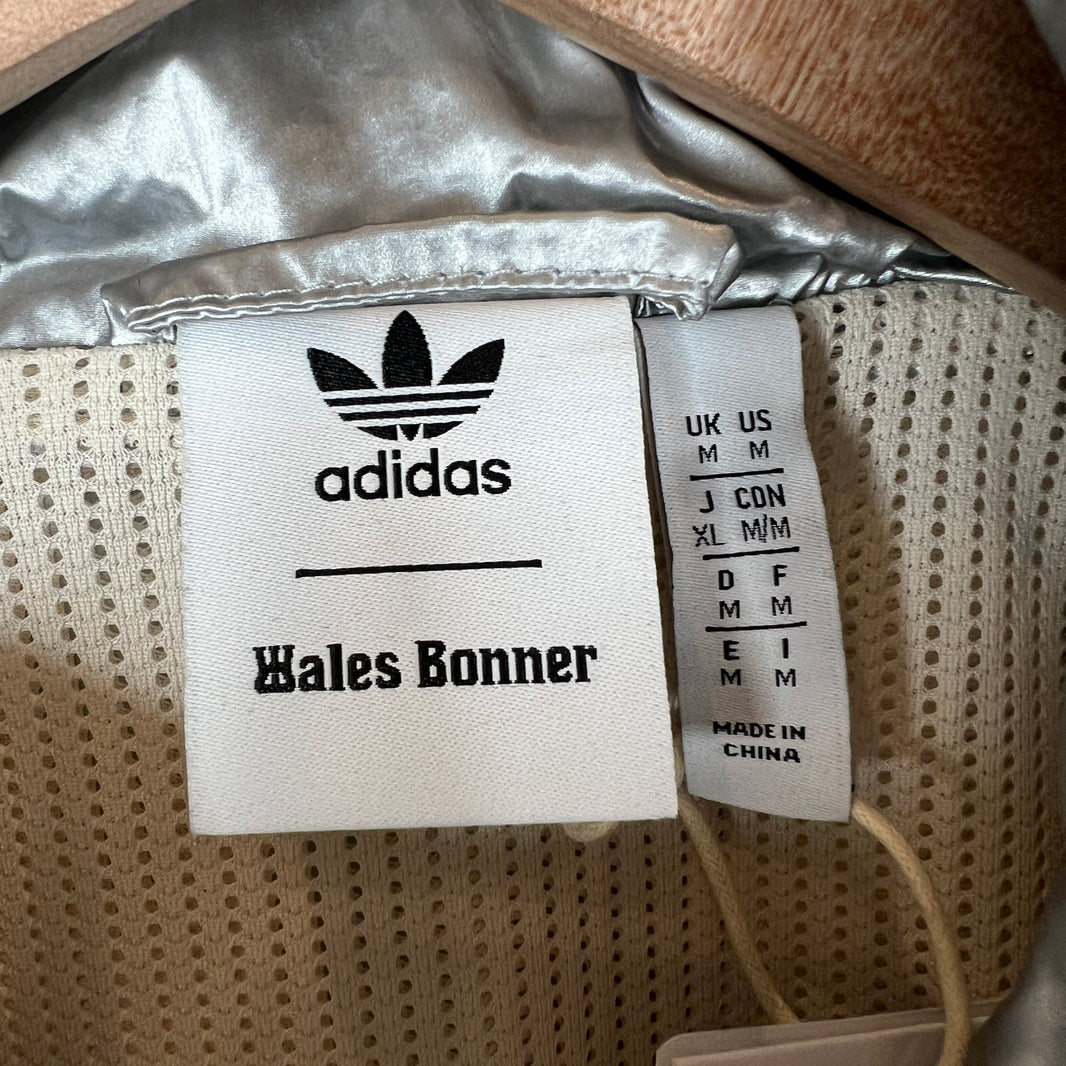 Wales Bonner Adidas Silver Zip Up Jacket