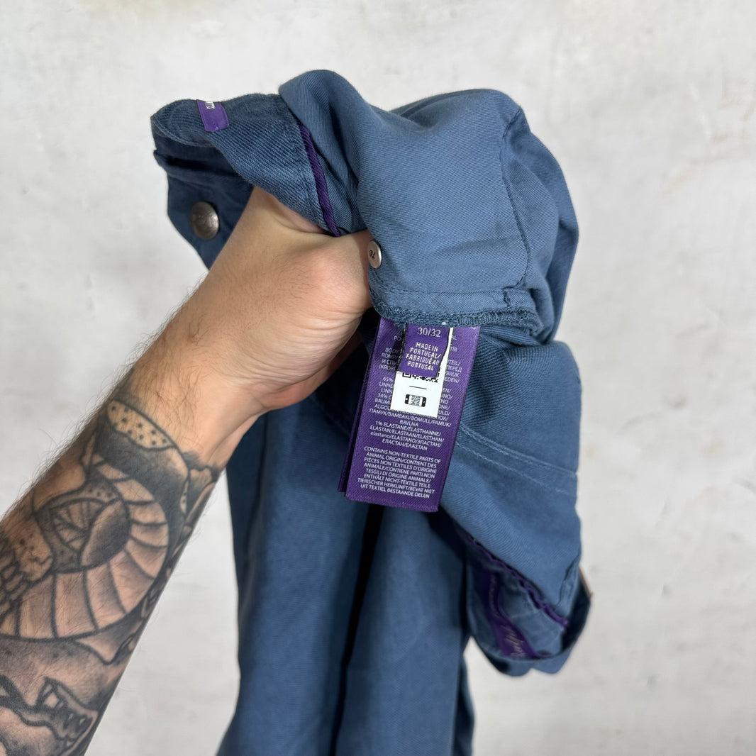 Ralph Lauren Purple Label Navy Trousers