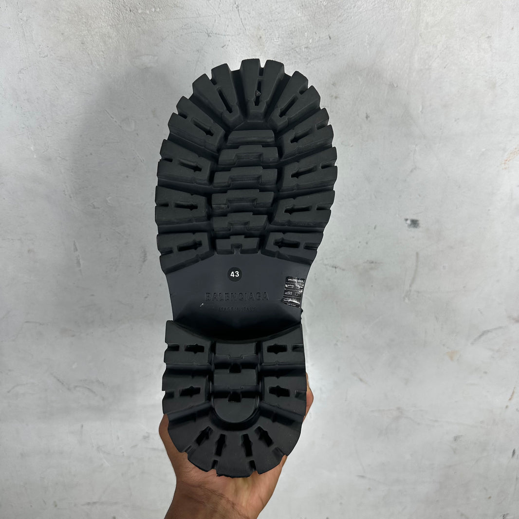Balenciaga Leather Stomper Boots