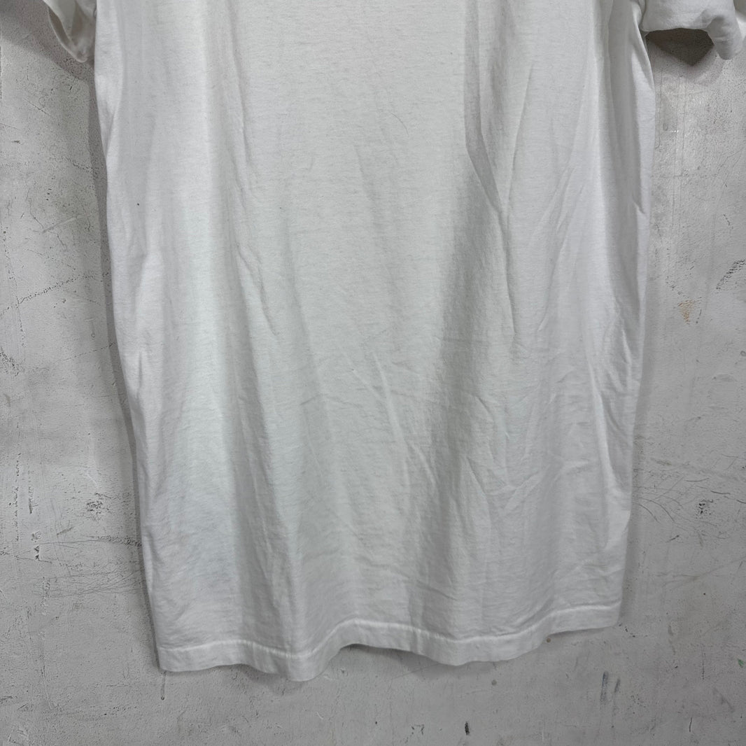 Margiela Front Strap White T-Shirt