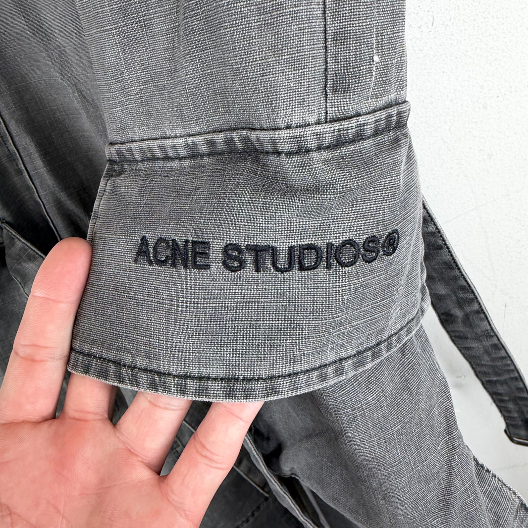 Acne Studios Gray Bondage Cargo Pants