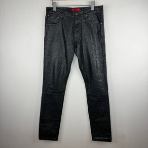 424 Paper Leather Jeans