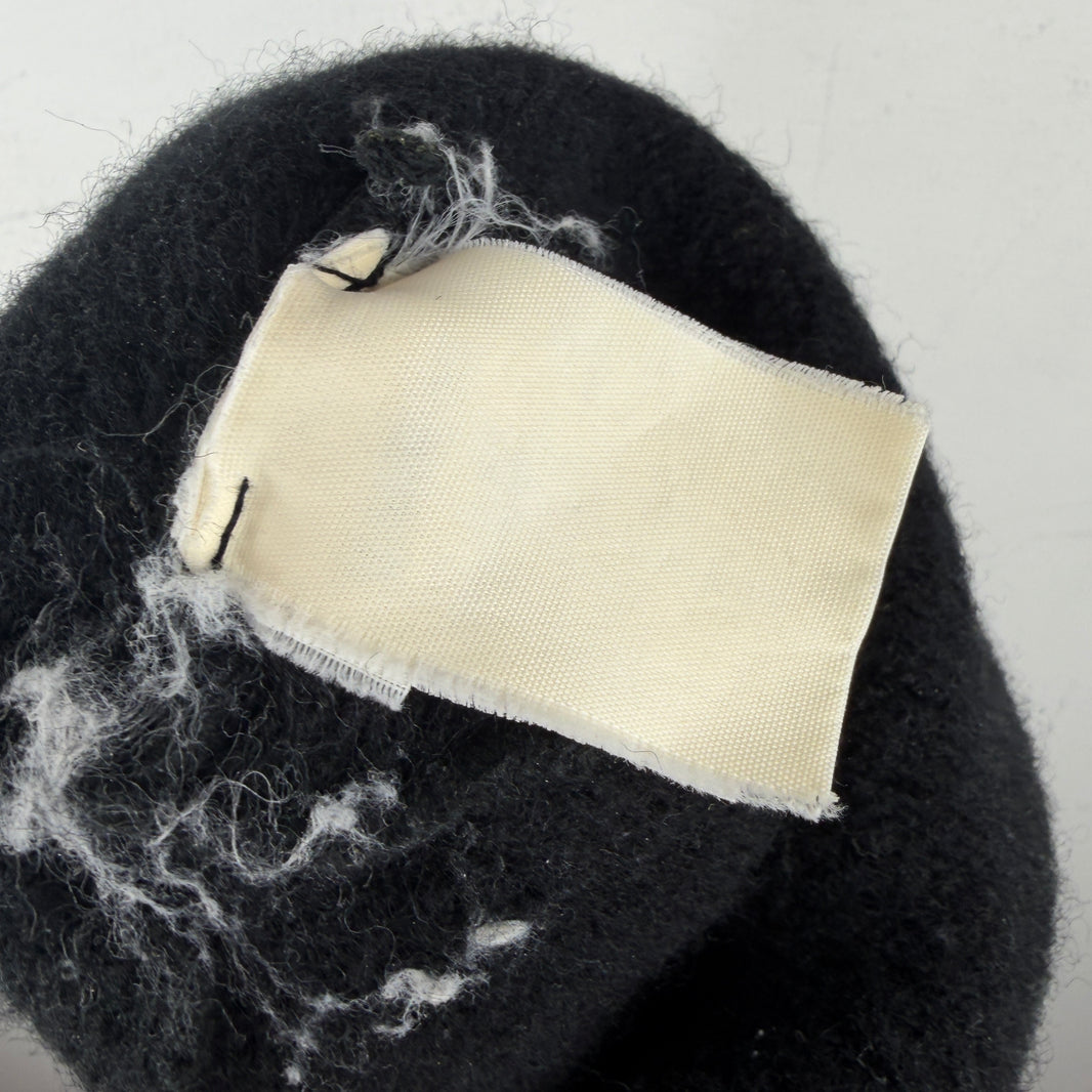 Chrome Hearts Black Cashmere Beanie