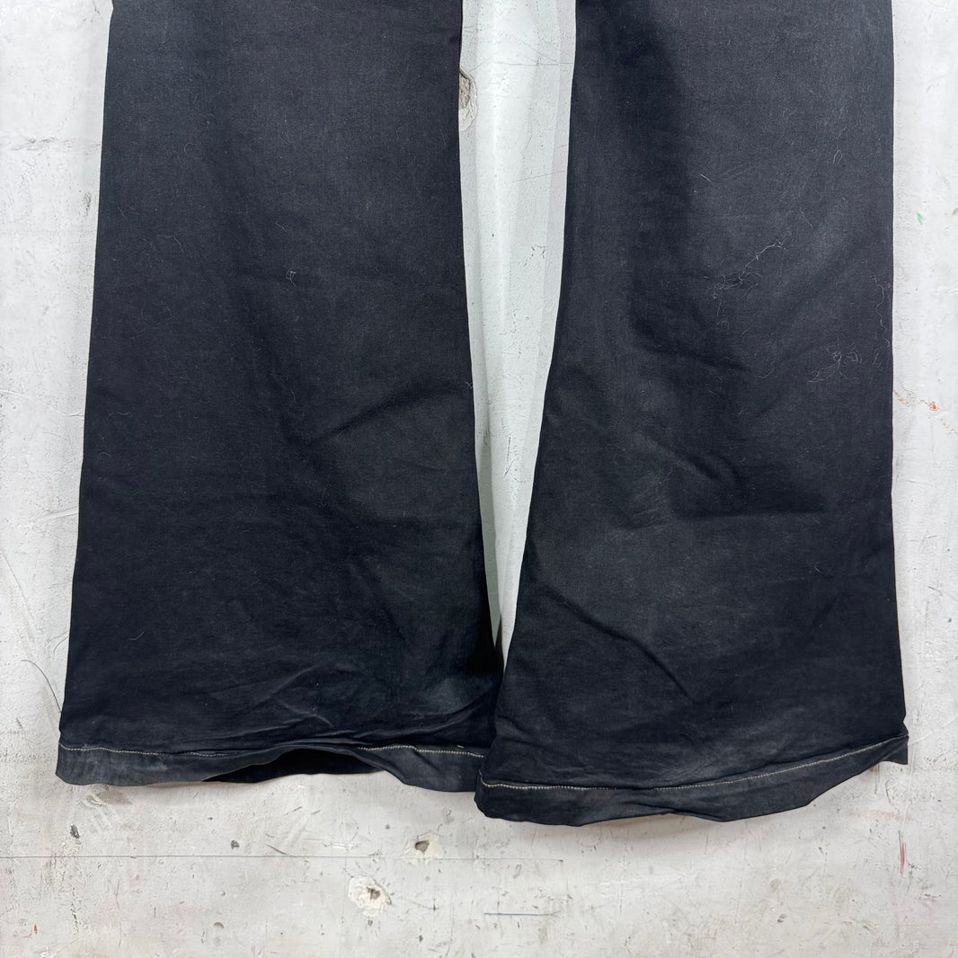 DRKSHDW Waxed Bolan Bootcut Jeans