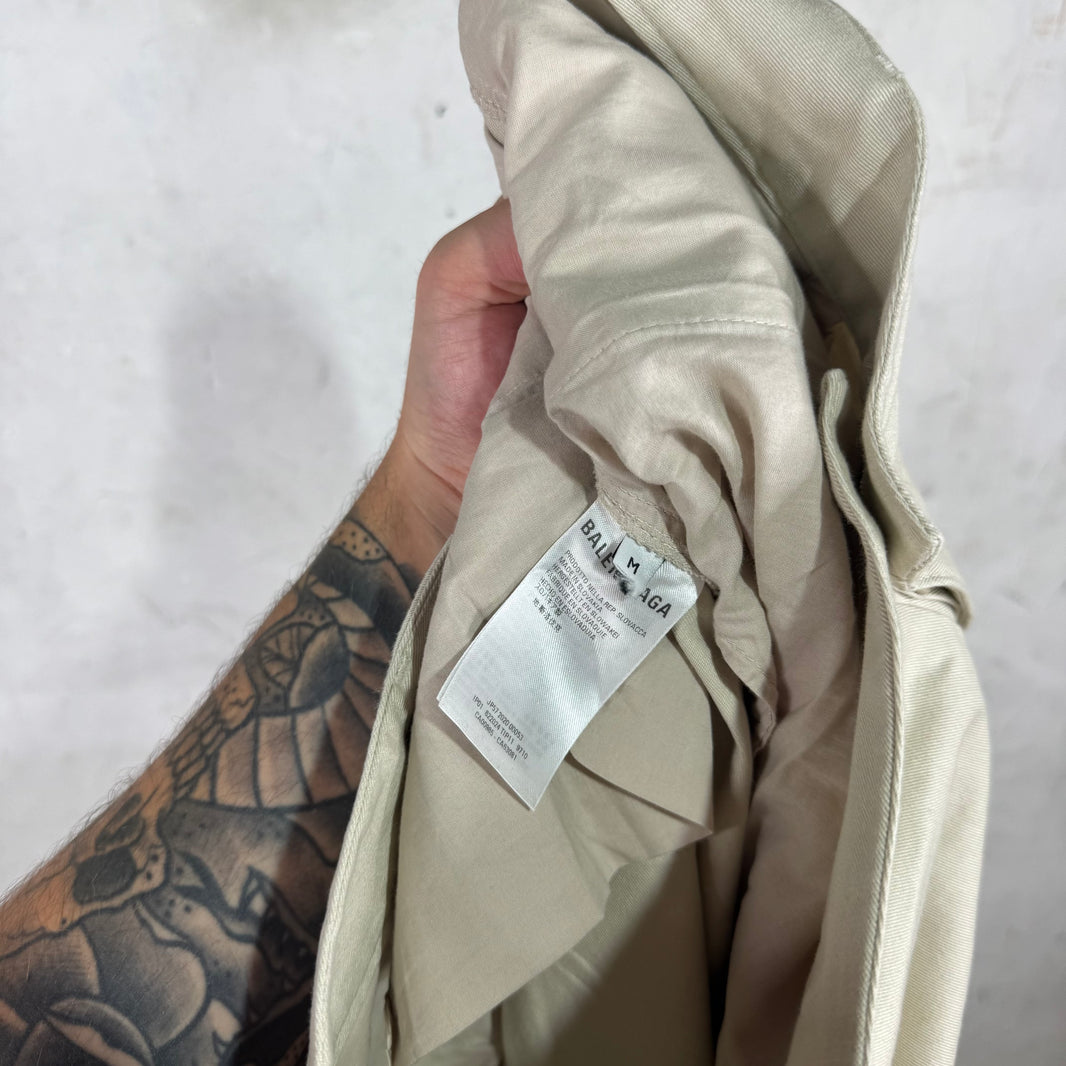 Balenciaga Multi-pocket Tan Cargo Pants