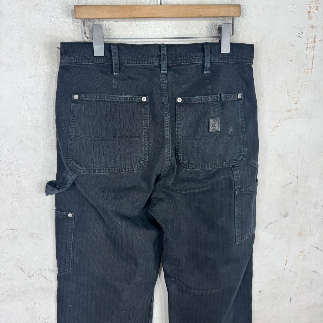 ERD Distressed Hickory Double Knee Carpenters