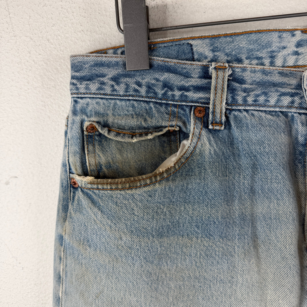 Vintage Repaired Levi's 501 Denim Jeans