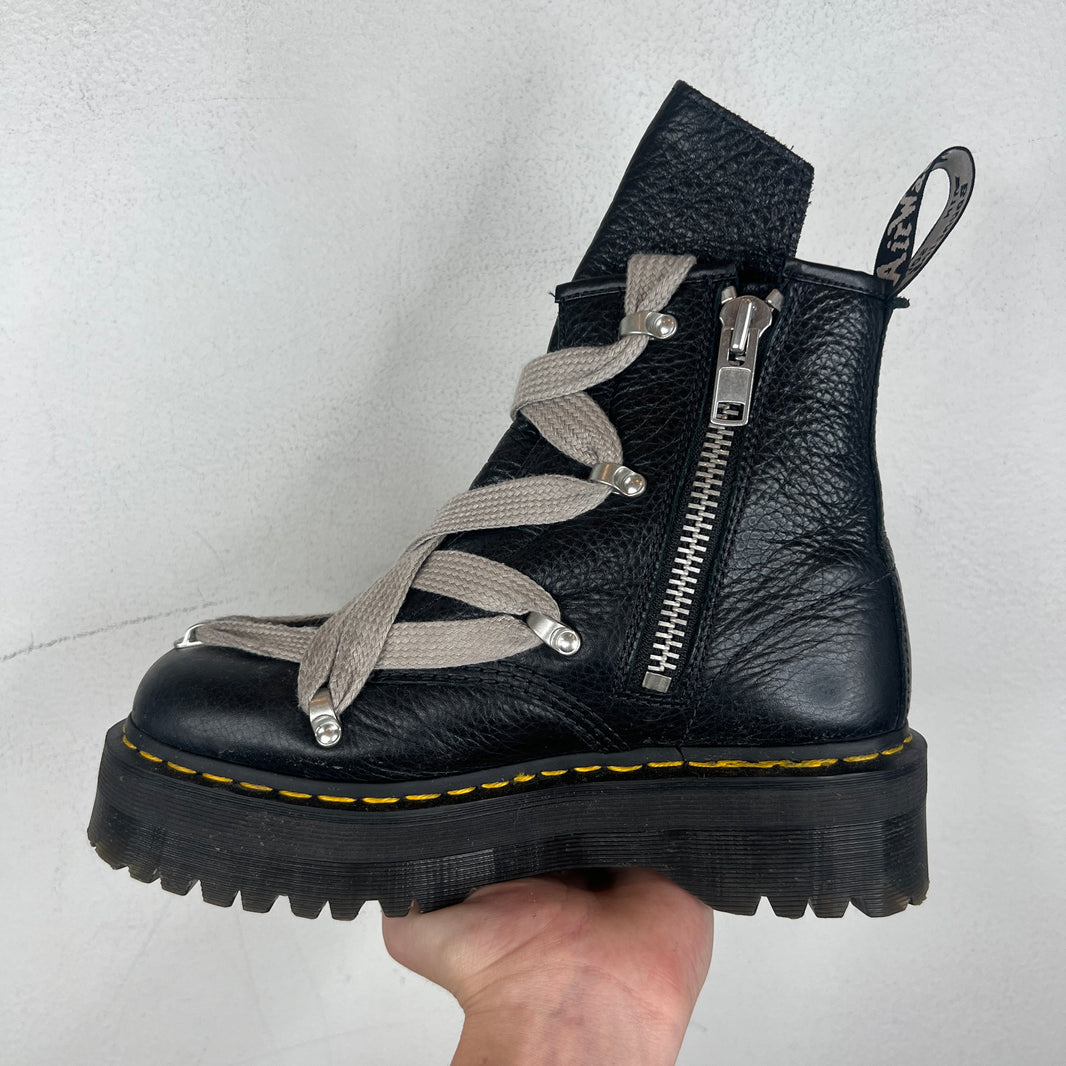 Rick Owens Doc Martens 1460 Megalace Quad Sole Boots