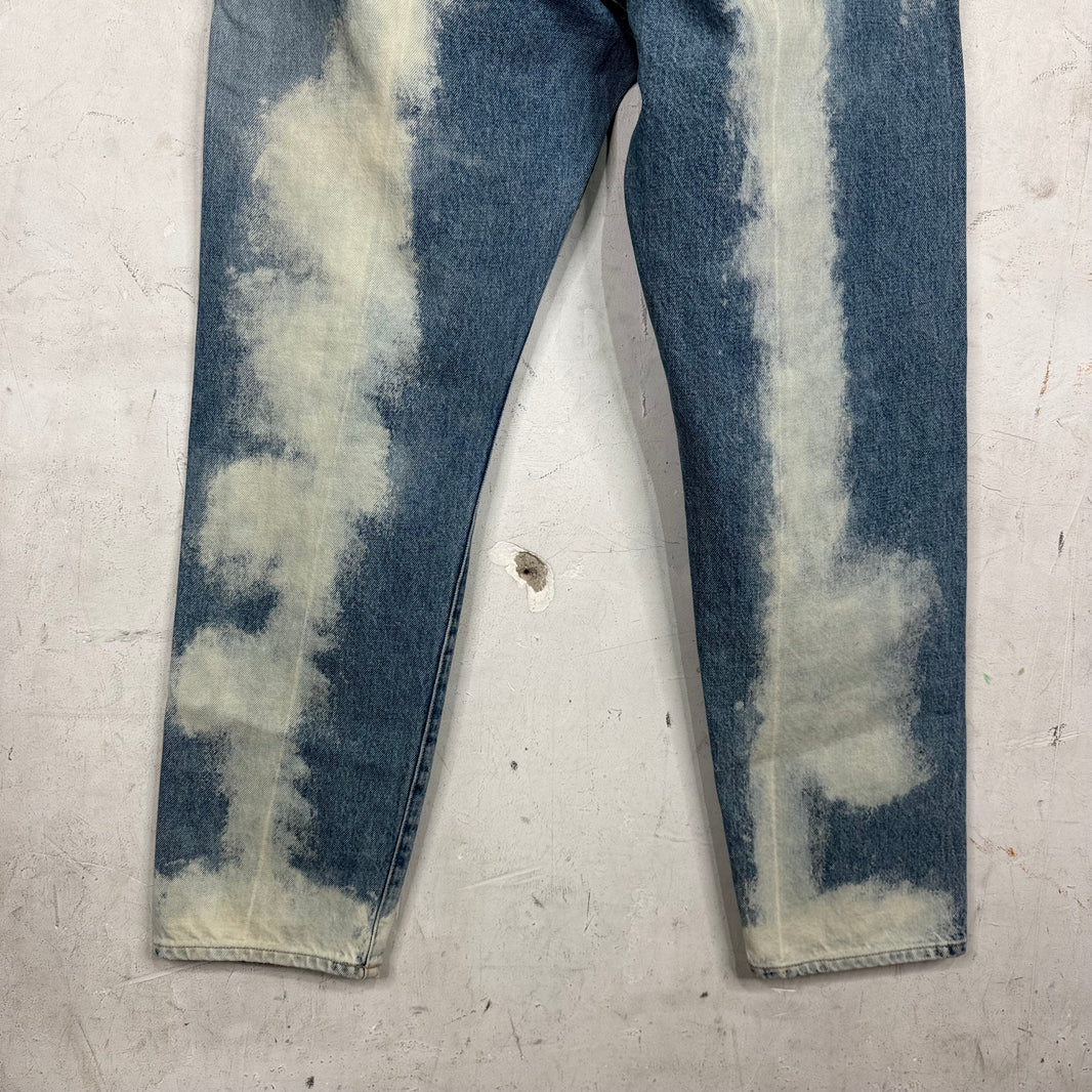 Tom Ford Bleach Slim Straight Jeans
