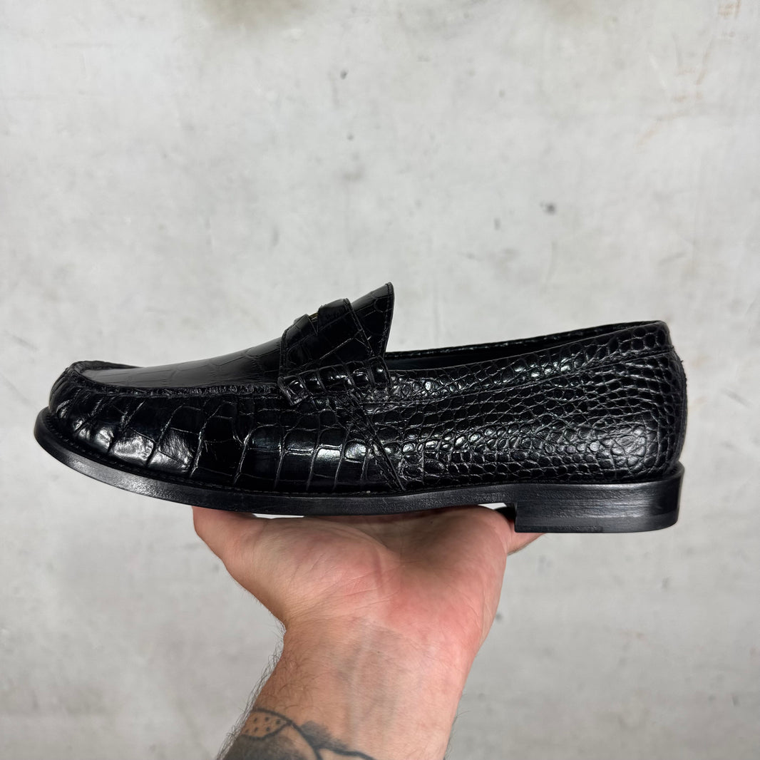 Rhude Croc Penny Loafers