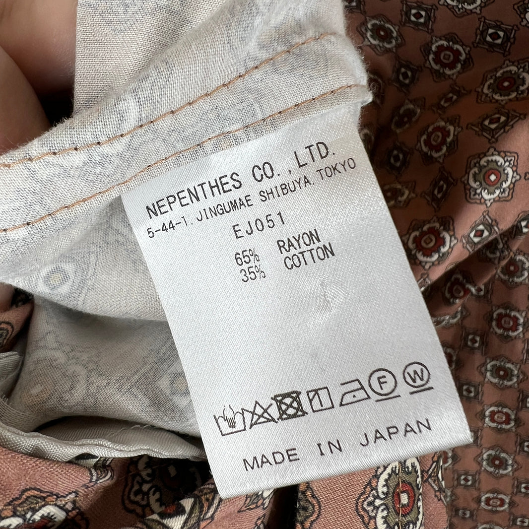 Needles Floral Patterned Zip Up Jacket