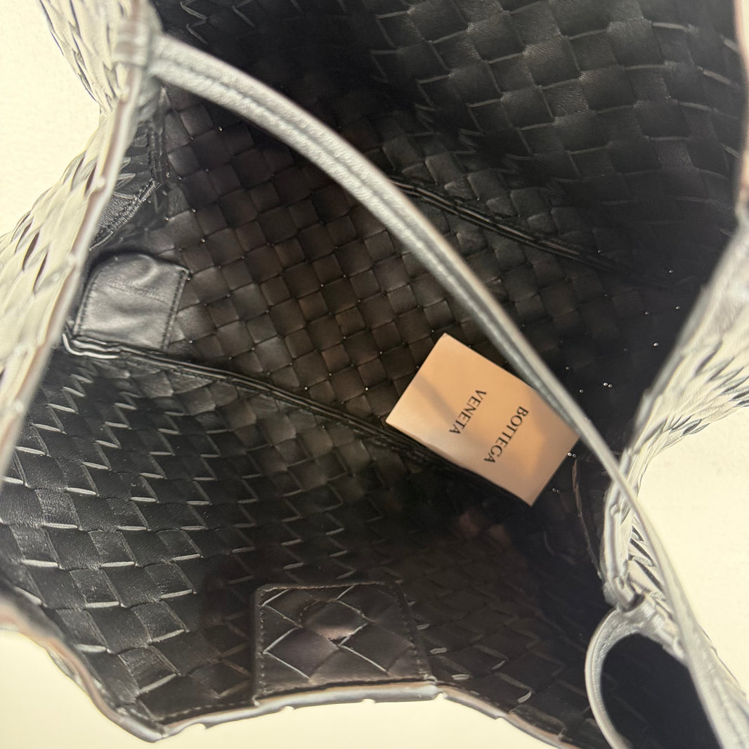 Bottega Veneta Intrecciato Small Campana Shoulder Bag