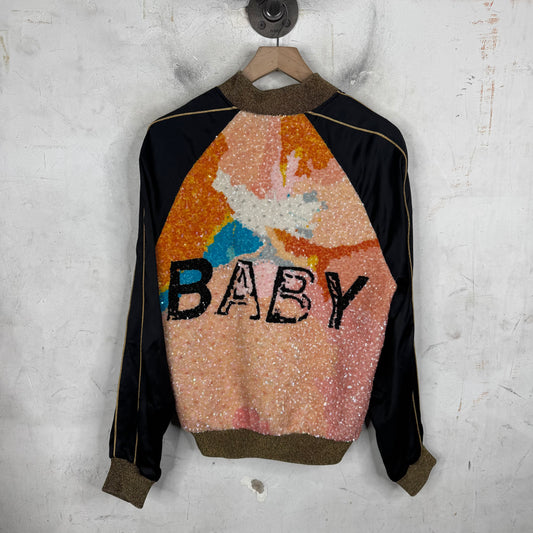 Saint Laurent SS16 Baby Sequin Jacket