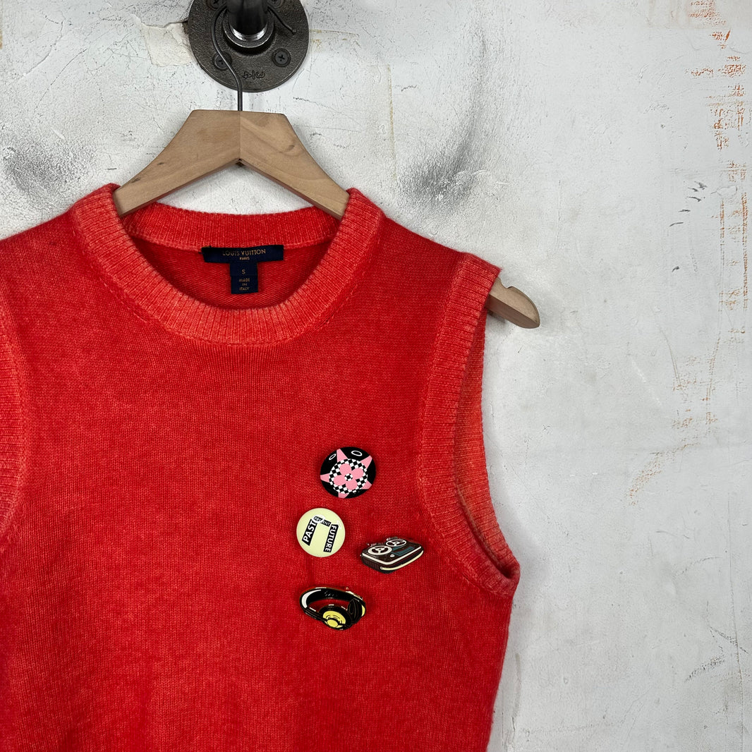Louis Vuitton Cashmere Pin Sweater Vest
