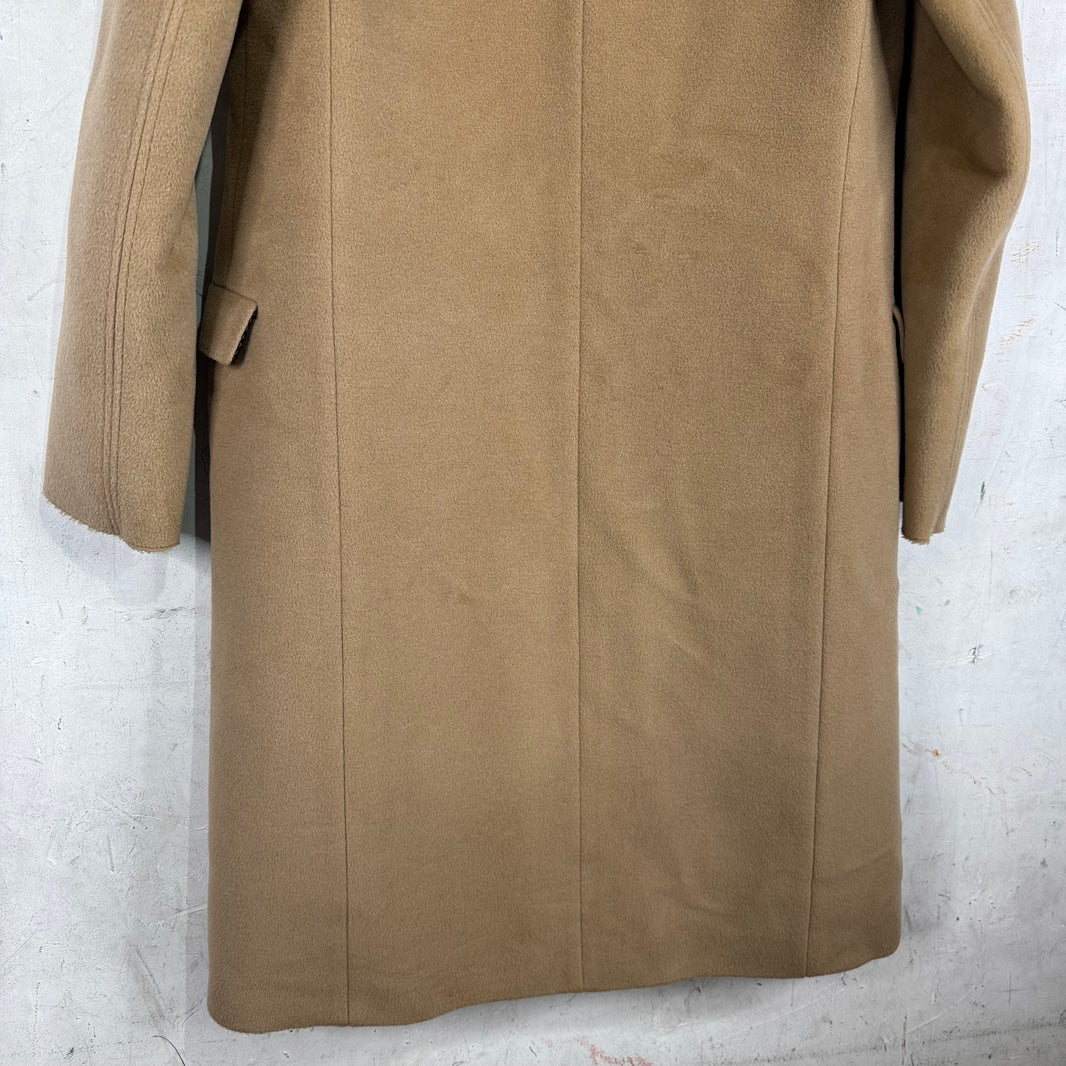 Balenciaga Wool YE24 Padded Shoulder Long Coat