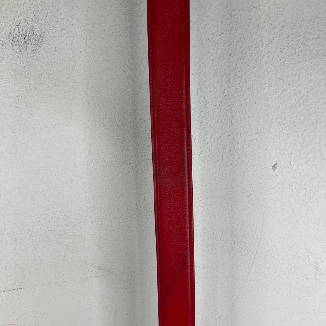 Chrome Hearts Red Gunslinger Belt