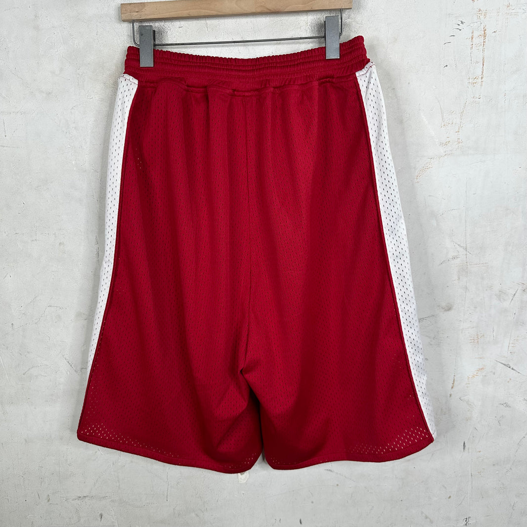 Willy Chavarria Red Athletic Shorts