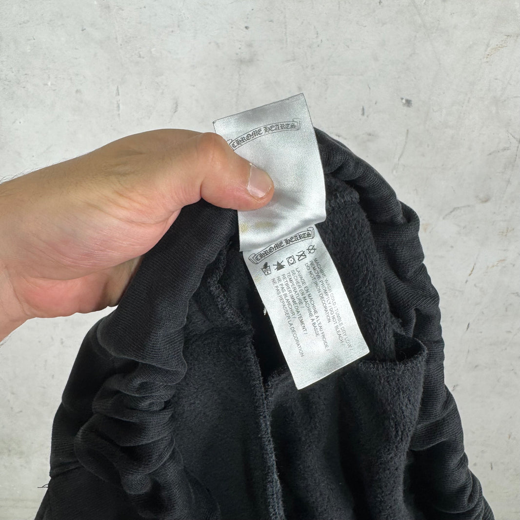 Chrome Hearts Faded Black Horseshoe Sweatpants