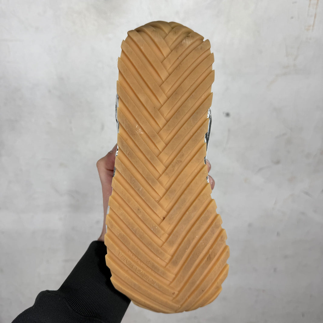 Bottega Veneta White/Silver Orbit Sneaker