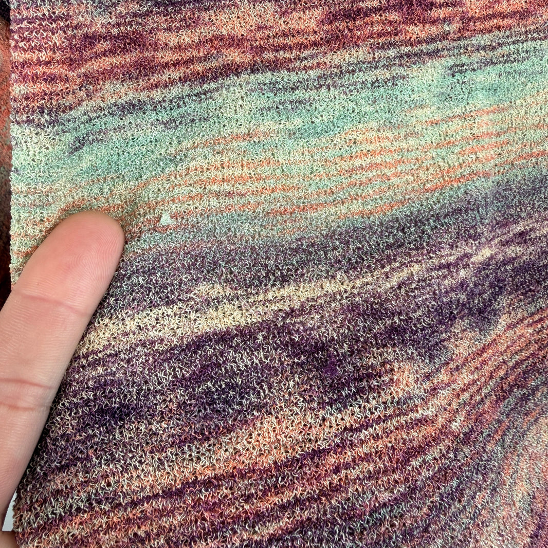 Needles Purple/Green Thin Cardigan
