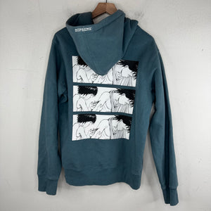 Supreme Akira Blue Zip-Up Hoodie