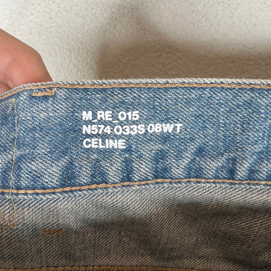 Celine Light Wash Wesley Denim Jeans