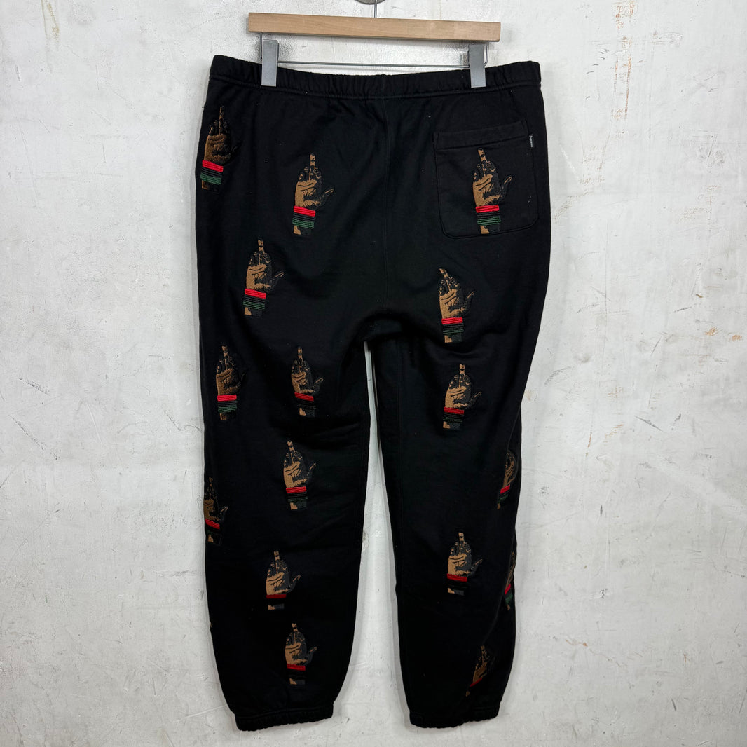 Supreme Middle Finger Sweatpants
